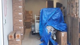 Het-vuurwerk-in-de-garagebox-Foto-Politie-Facebook.jpg Het-vuurwerk-in-de-garagebox-Foto-Politie-Facebook.jpg