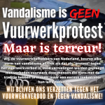Vandalisme is geen protest.png